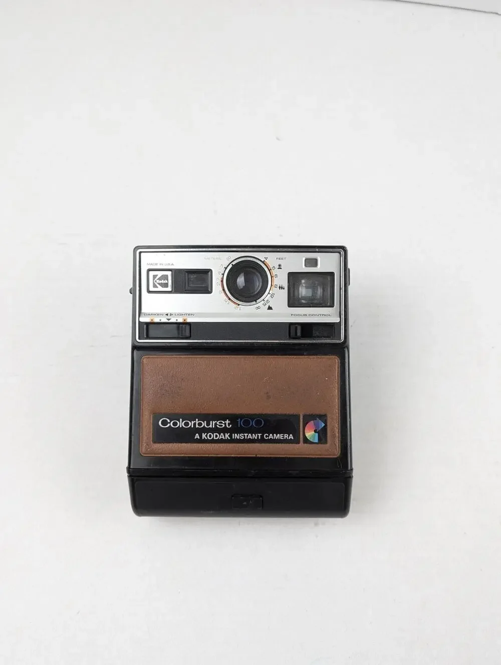 Vintage Kodak Colorburst 100 Instant Camera w Film Cartridge Untested Retro